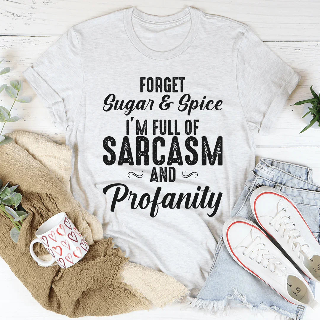 Forget Sugar & Spice Tee Ash / S Peachy Sunday T-Shirt