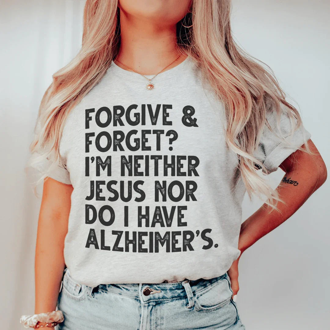 Forgive & Forget Tee Athletic Heather / S Peachy Sunday T-Shirt
