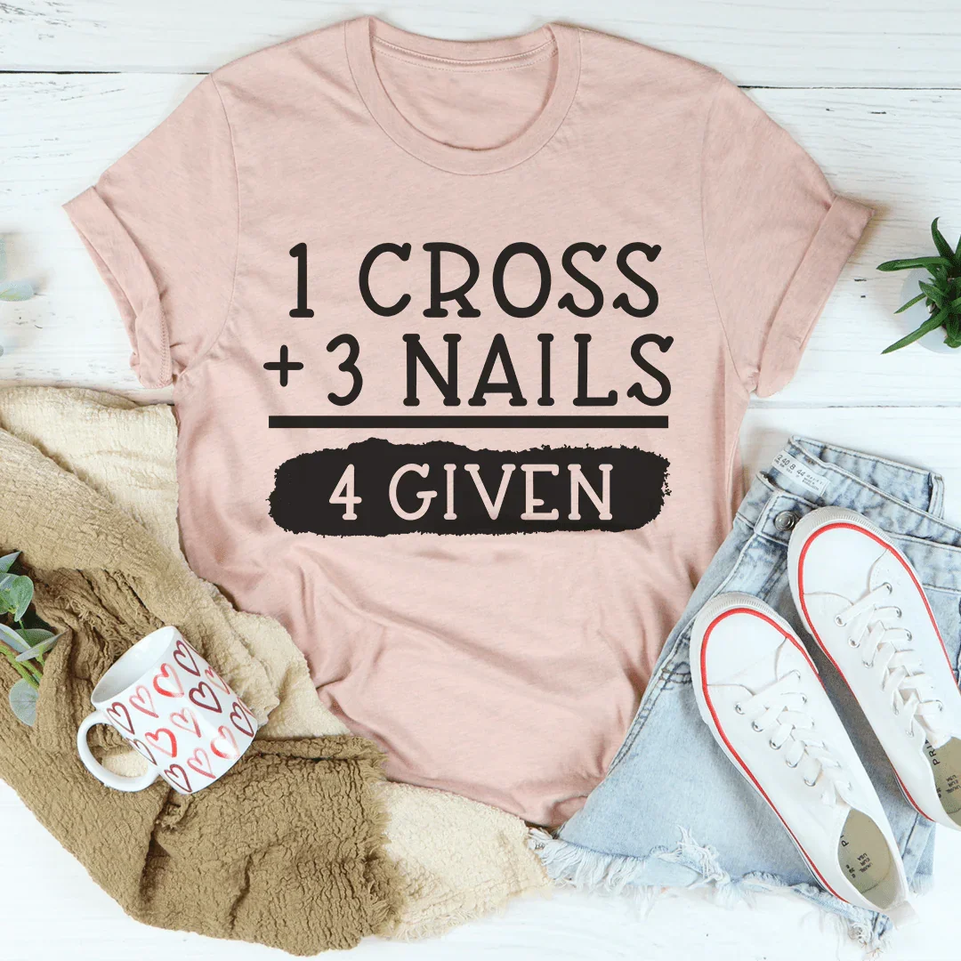 Forgiven Tee Heather Prism Peach / S Peachy Sunday T-Shirt