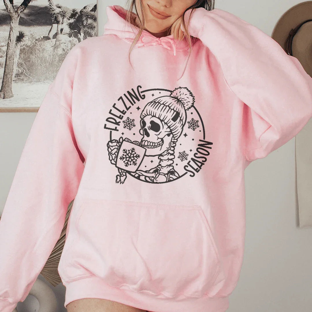 Freezing Season Hoodie Peachy Sunday T-Shirt