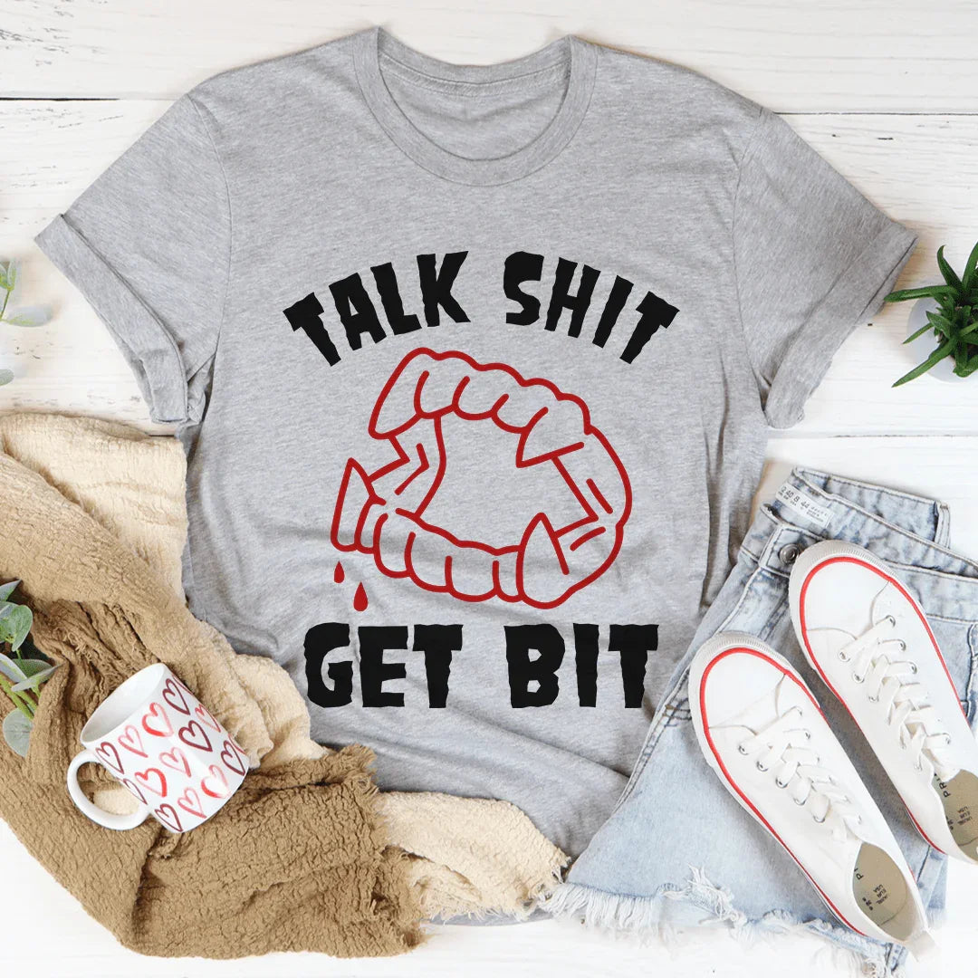 Get Bit Tee Athletic Heather / S Peachy Sunday T-Shirt