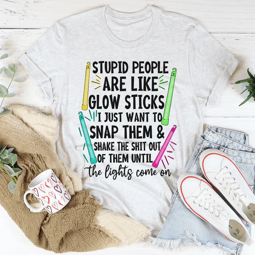 Glowsticks Tee Ash / S Peachy Sunday T-Shirt