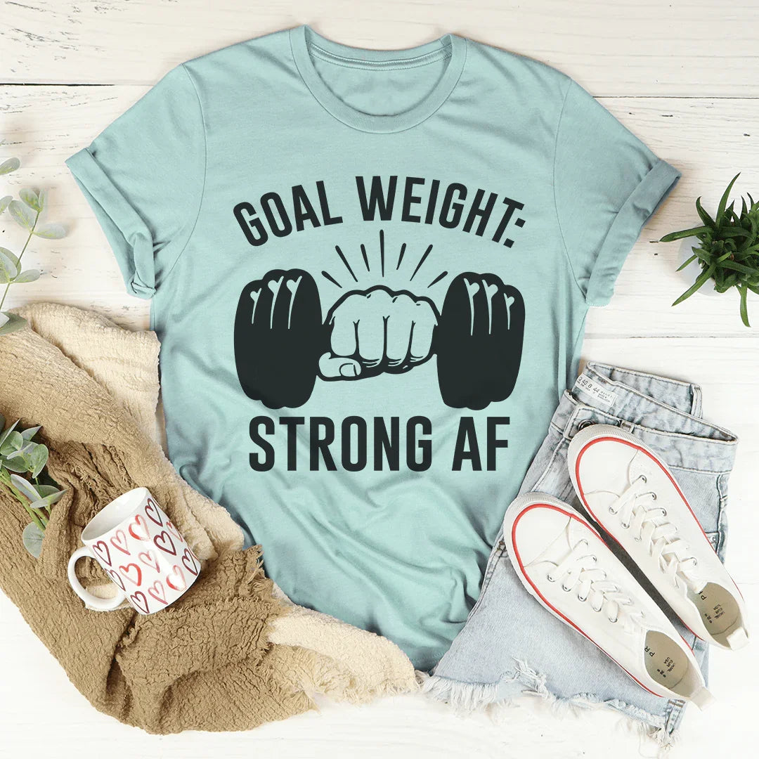 Goal Weight Tee Peachy Sunday T-Shirt