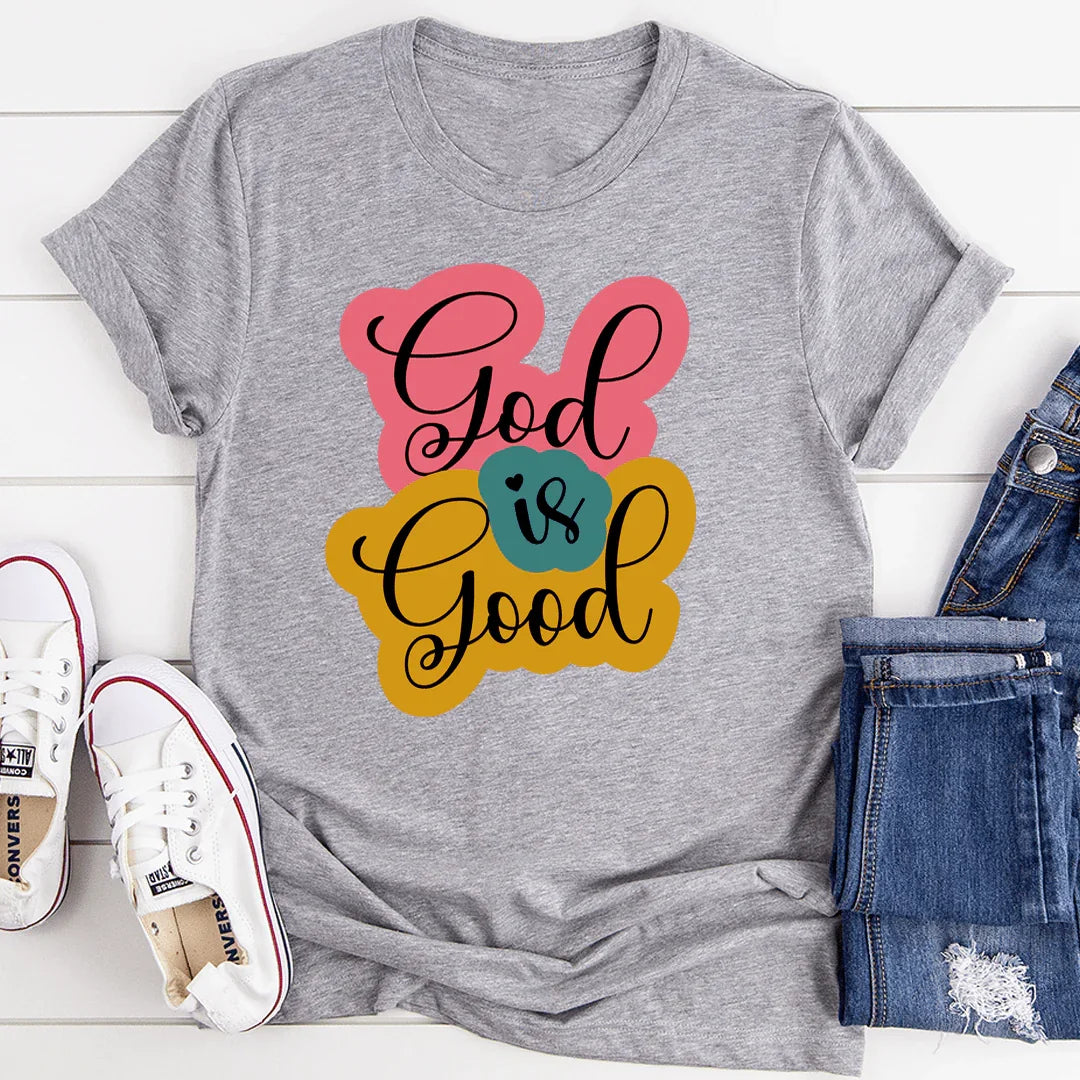 God Is Good Tee Athletic Heather / S Peachy Sunday T-Shirt