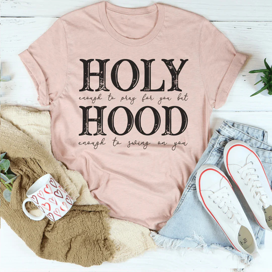 Half Hood Half Holy Tee Heather Prism Peach / S Peachy Sunday T-Shirt
