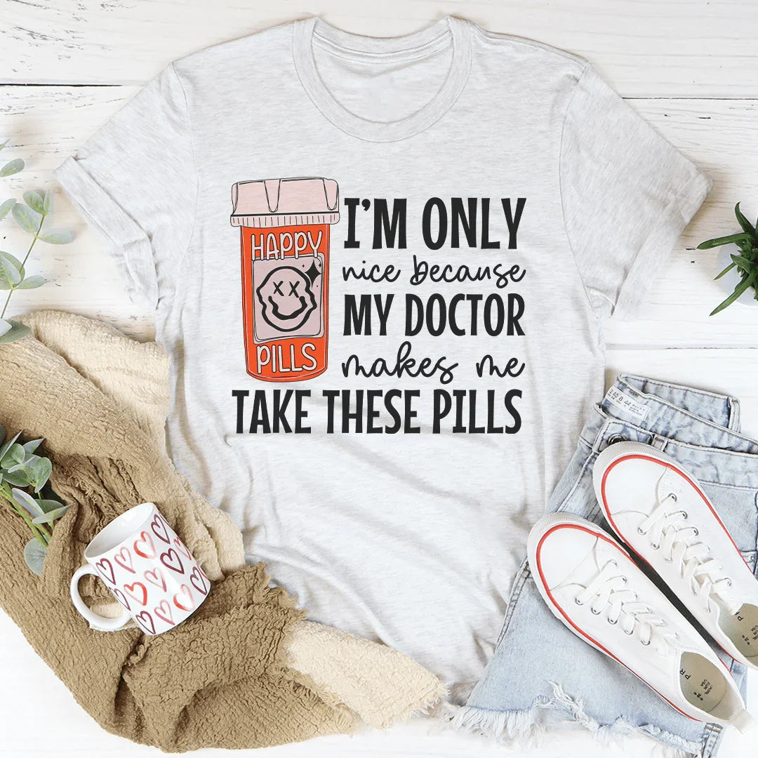 Happy Pills Tee Peachy Sunday T-Shirt