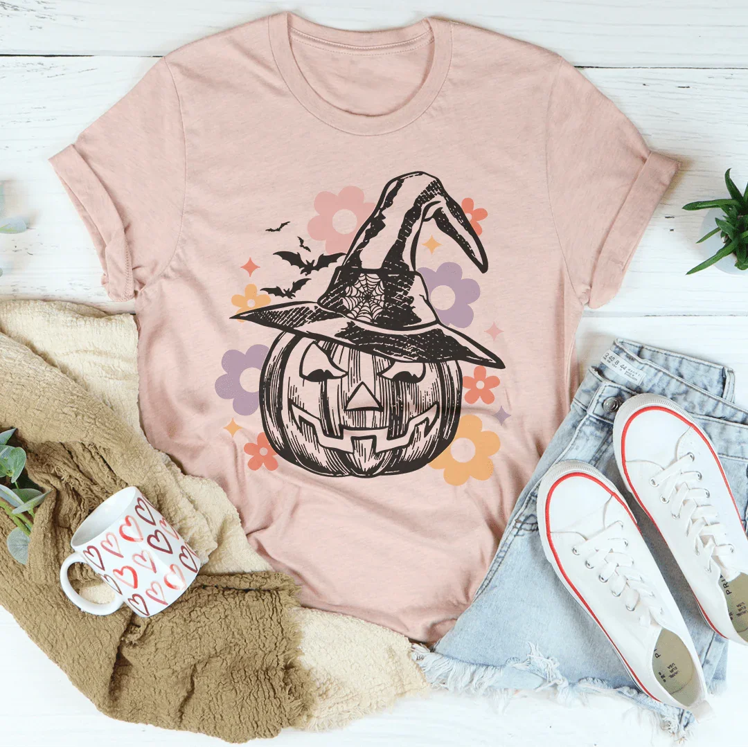 Hippie Pumpkin Peachy Sunday T-Shirt