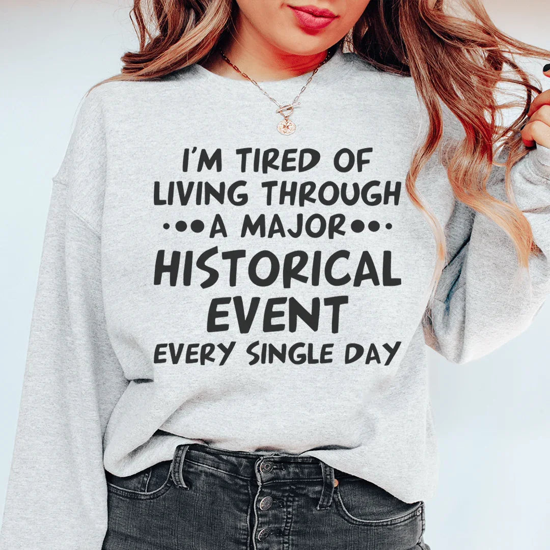 Historical Event Sweatshirt Peachy Sunday T-Shirt
