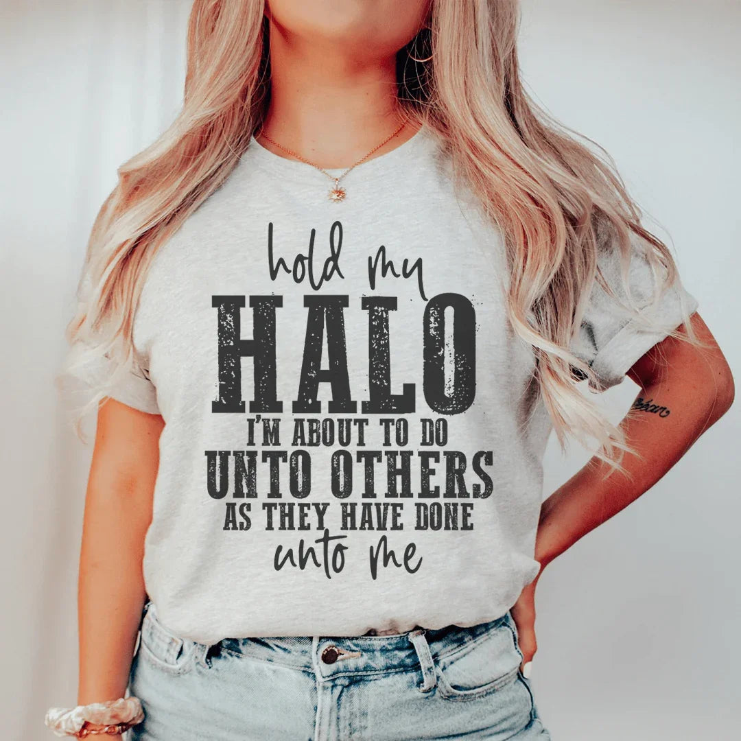 Hold My Halo Tee Peachy Sunday T-Shirt