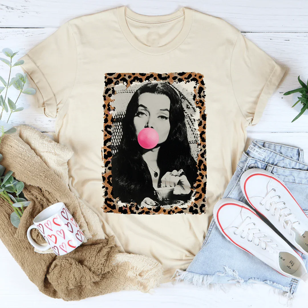 Horror Queen Bubble Gum Tee Heather Dust / S Peachy Sunday T-Shirt