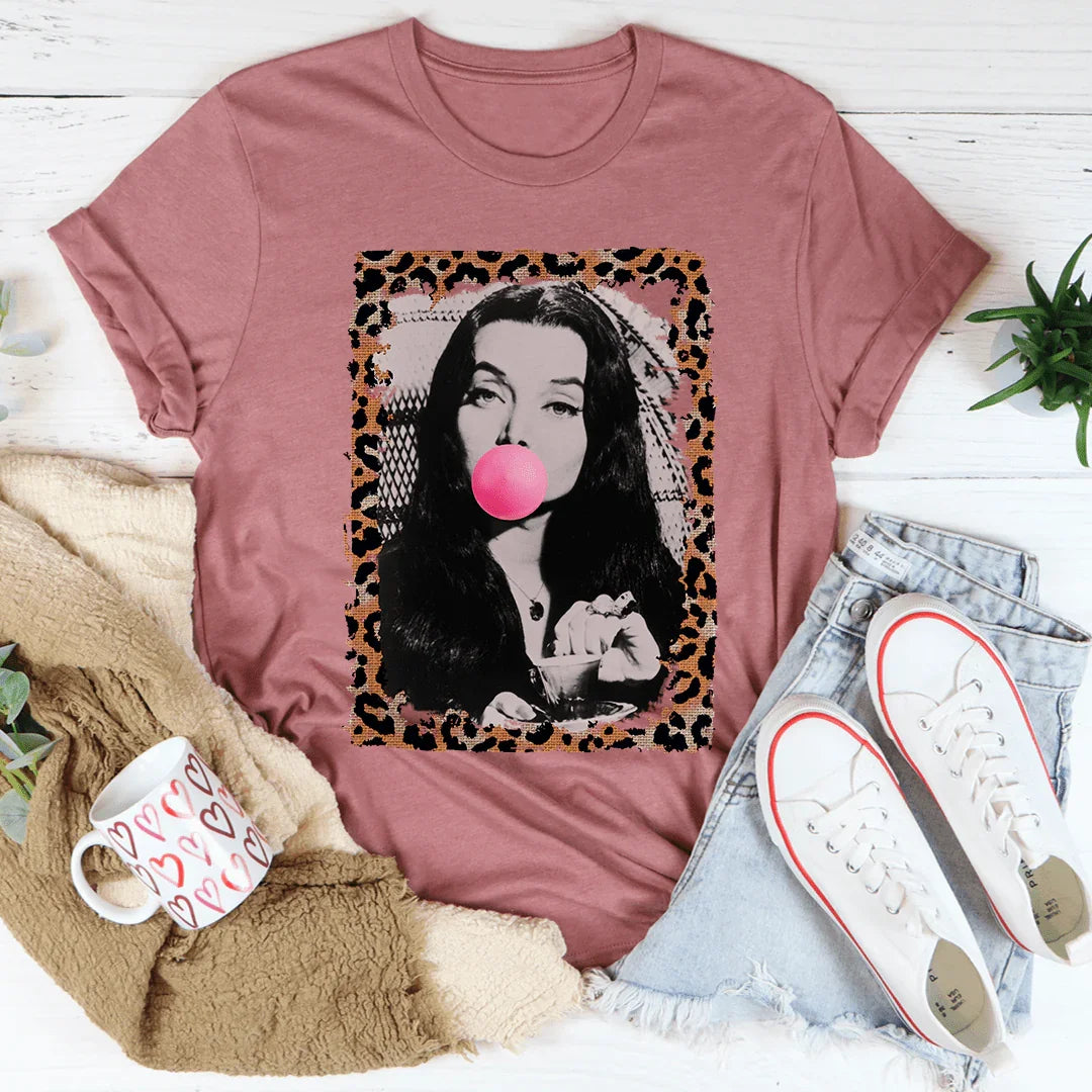 Horror Queen Bubble Gum Tee Mauve / S Peachy Sunday T-Shirt