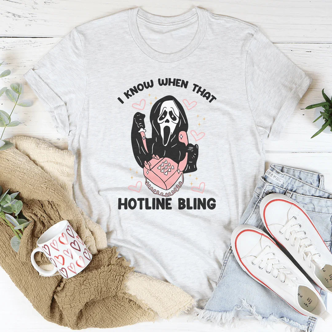 Hotline Bling Tee S Peachy Sunday T-Shirt