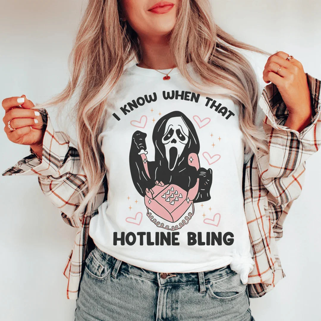 Hotline Bling Tee S Peachy Sunday T-Shirt