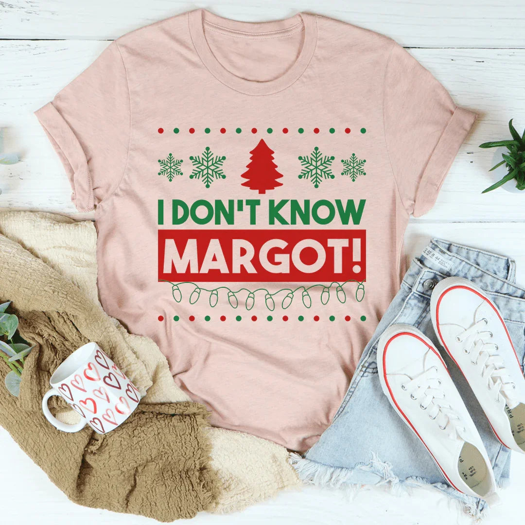 I Don't Know Margo Tee Heather Prism Peach / S Peachy Sunday T-Shirt