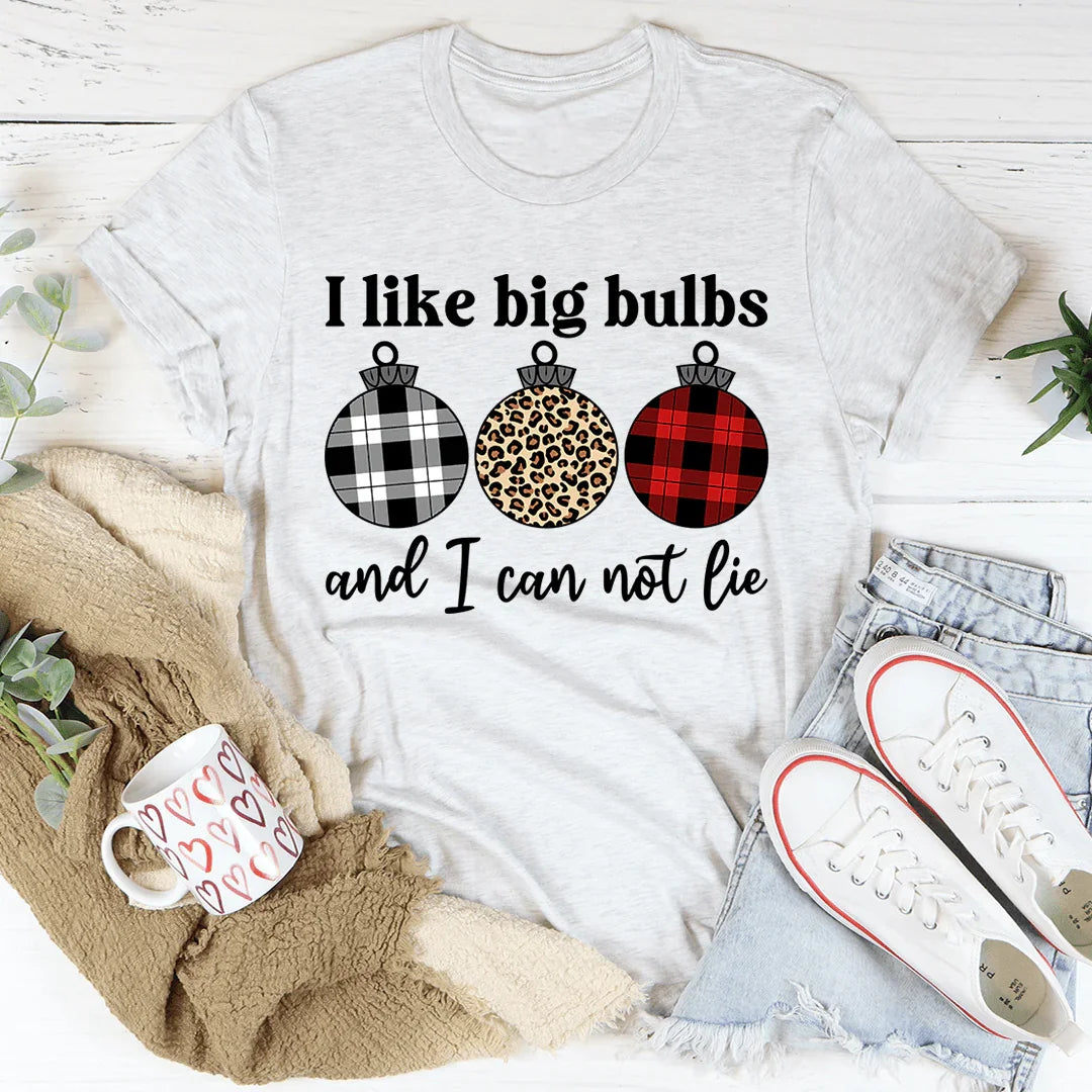 I Like Big Bulbs Tee Ash / S Peachy Sunday T-Shirt