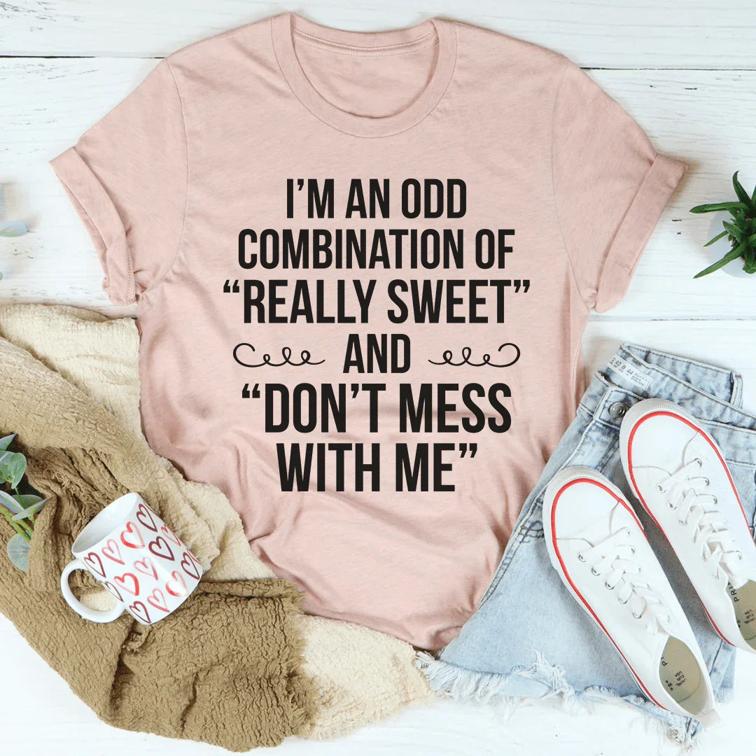 I'm An Odd Combination Tee Heather Prism Peach / S Peachy Sunday T-Shirt