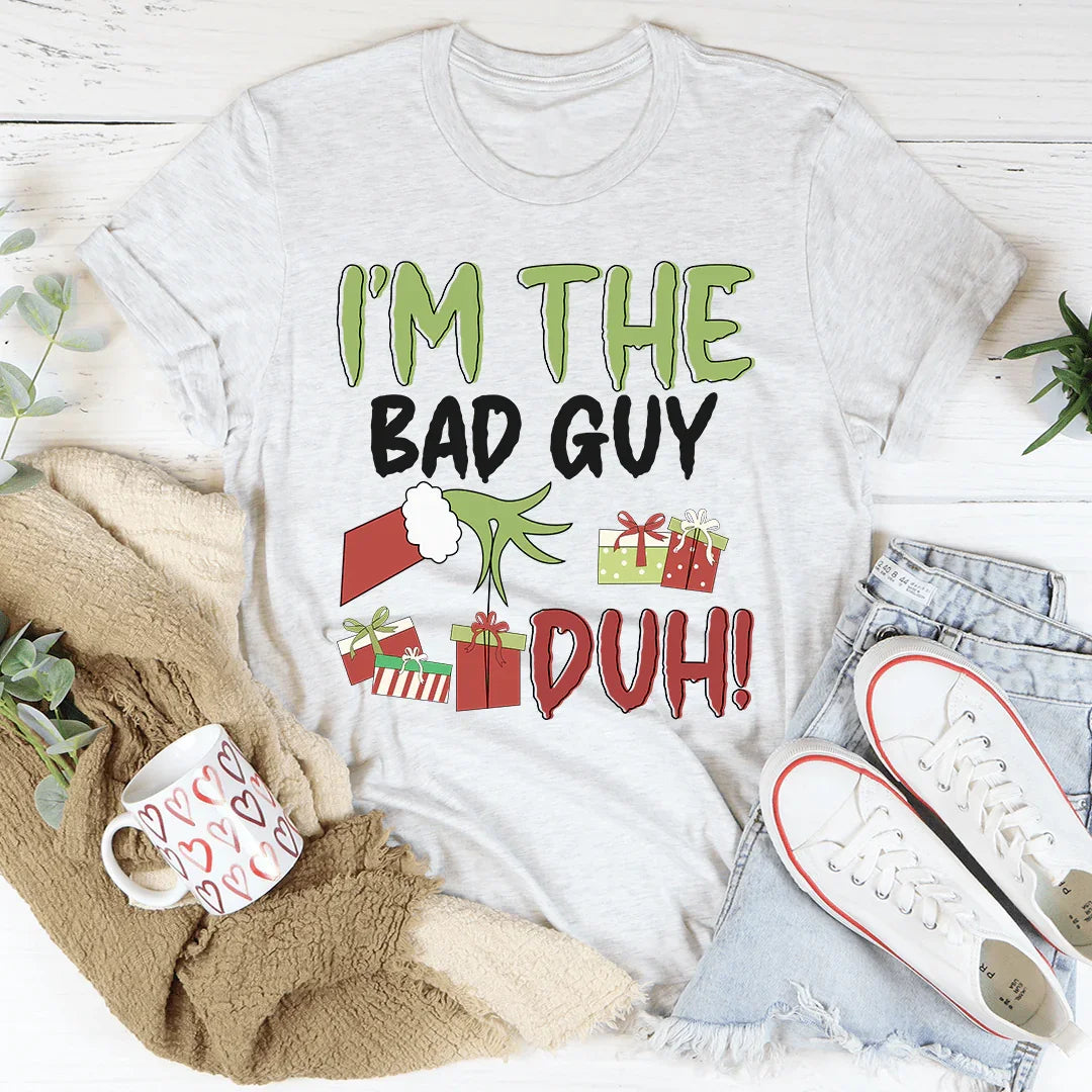 I'm The Bad Guy Tee White / S Peachy Sunday T-Shirt