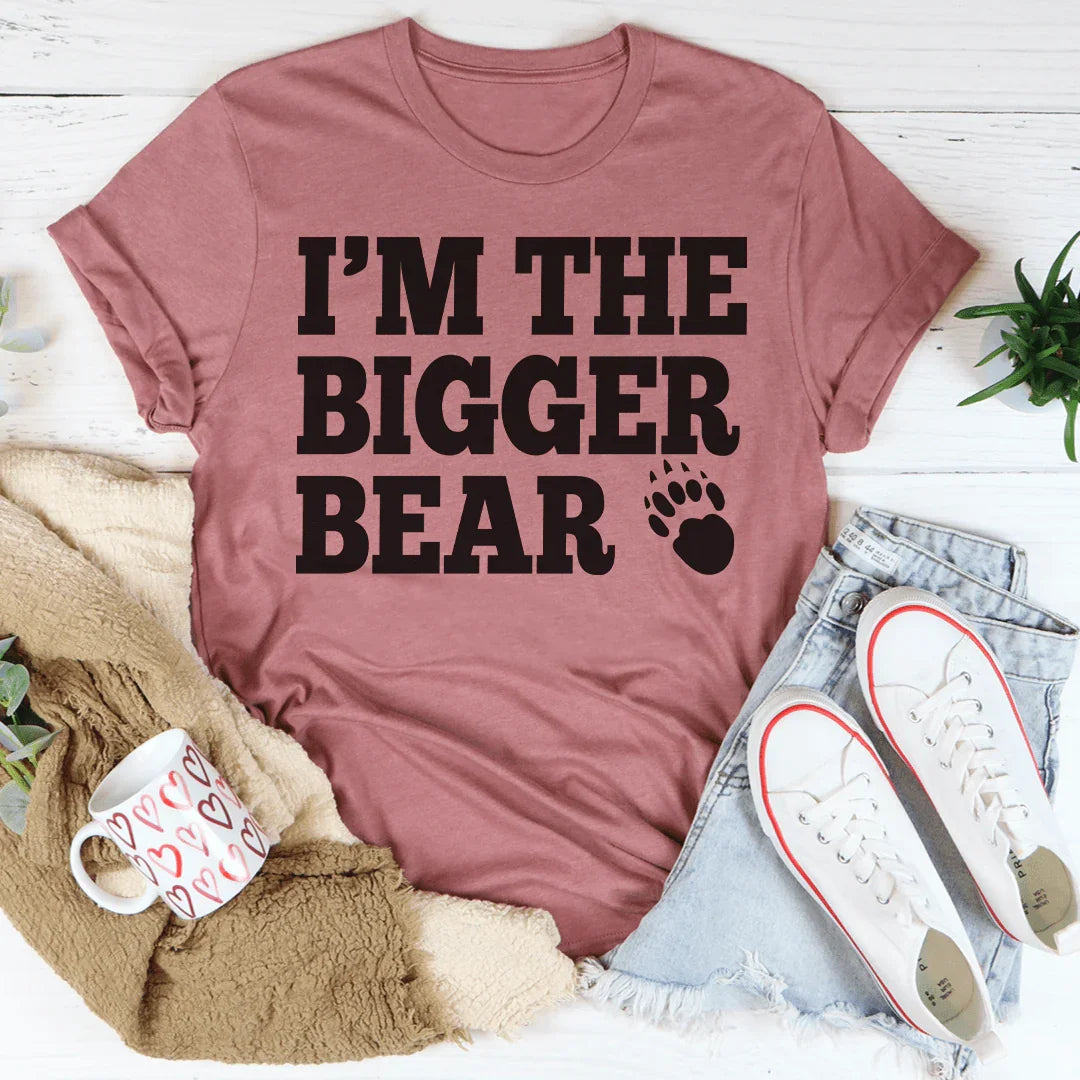 I'm The Bigger Bear Tee Peachy Sunday T-Shirt