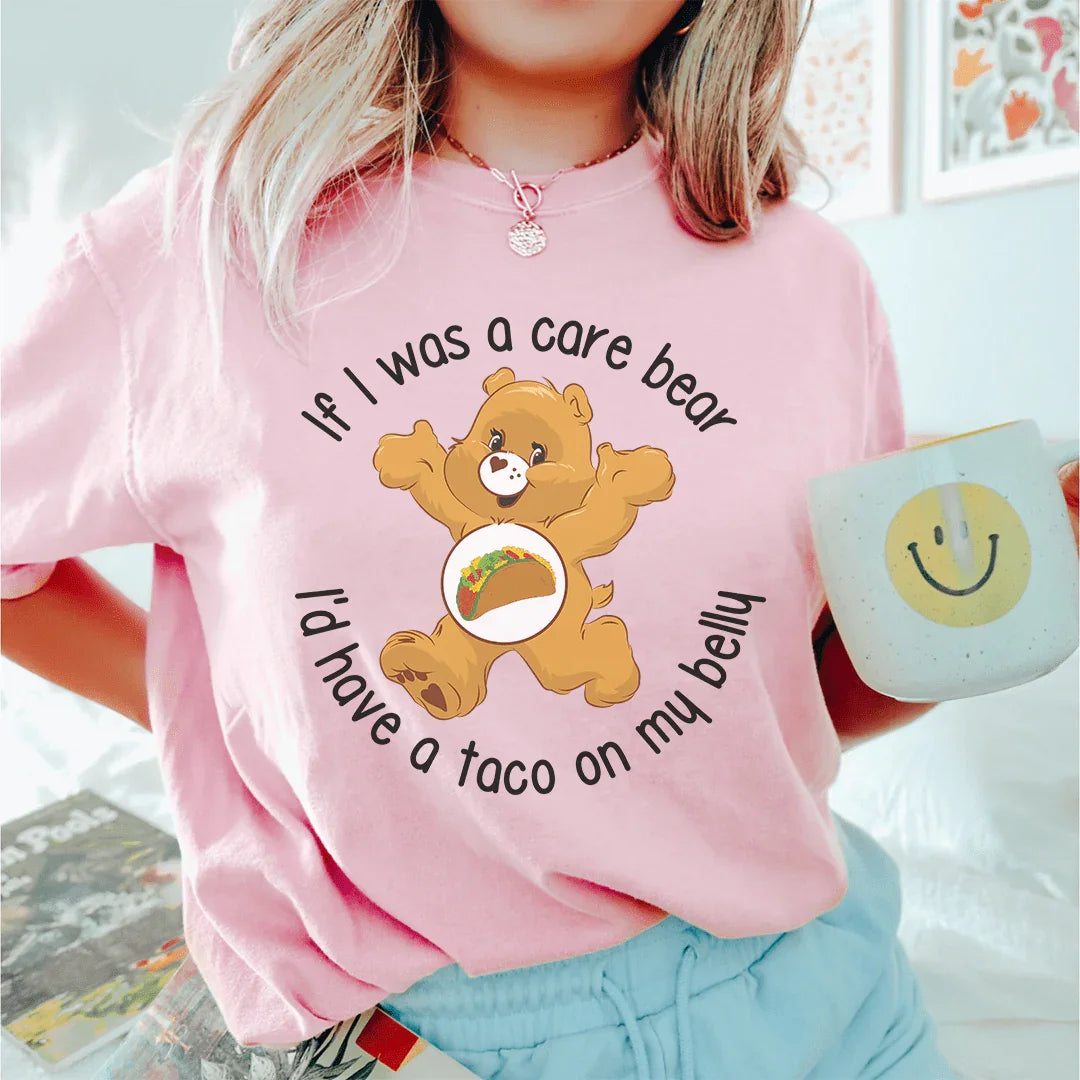 If I Was A Care Bear Tee Peachy Sunday T-Shirt