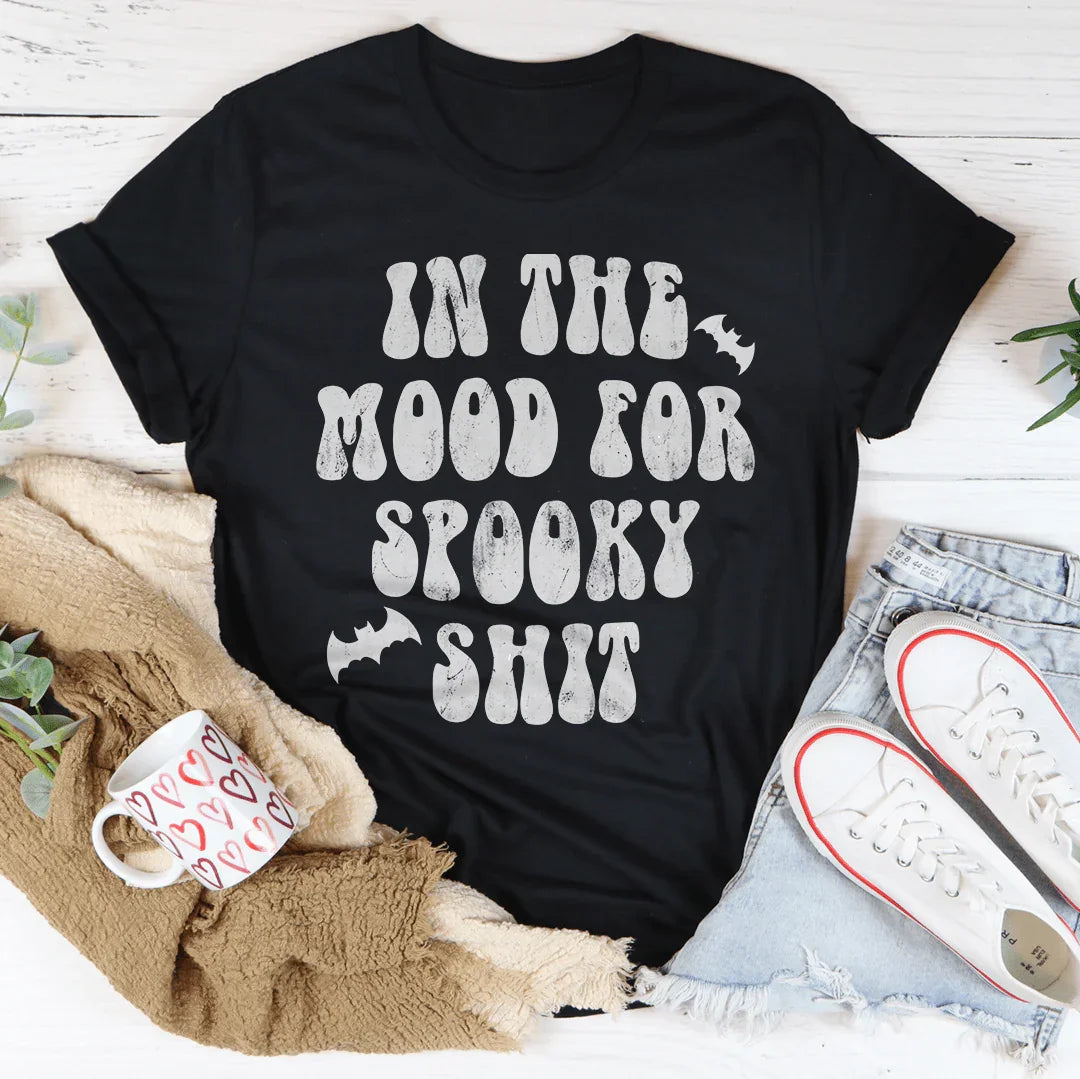 In The Mood Halloween Tee Peachy Sunday T-Shirt