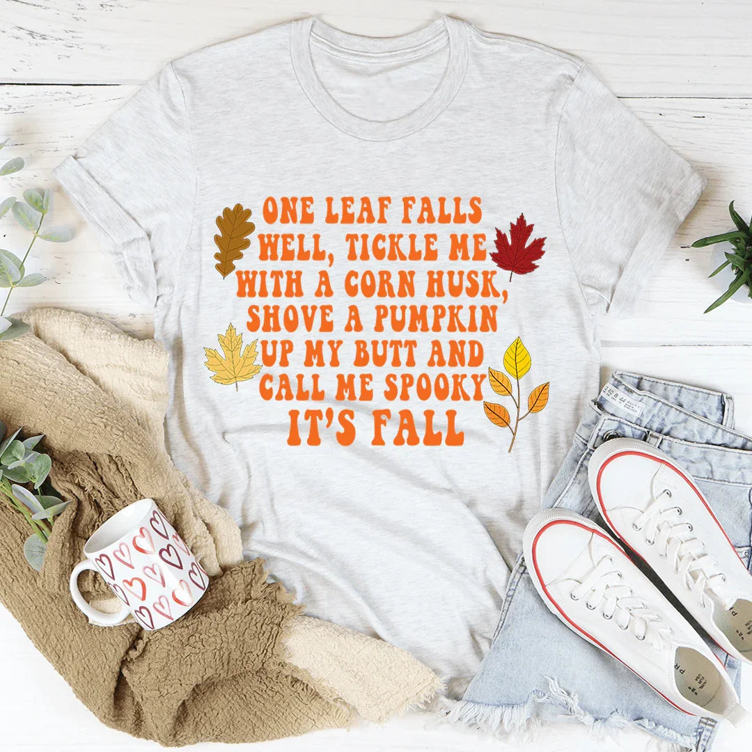 It's Fall Tee Ash / S Peachy Sunday T-Shirt