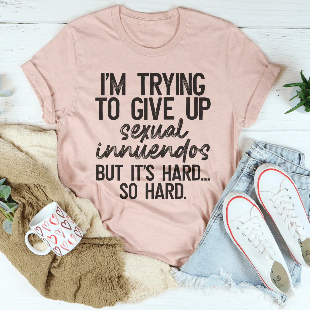 It's Hard Tee Heather Prism Peach / S Peachy Sunday T-Shirt