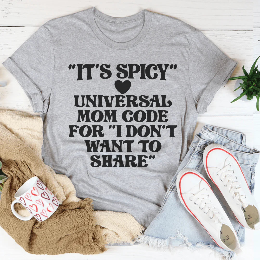 It's Spicy Mom Tee Peachy Sunday T-Shirt