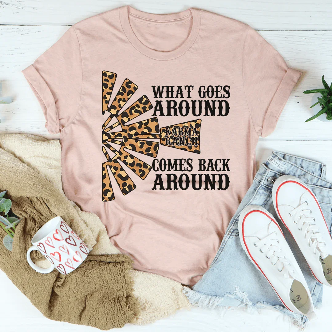 Karma Ranch Tee Heather Prism Peach / S Peachy Sunday T-Shirt