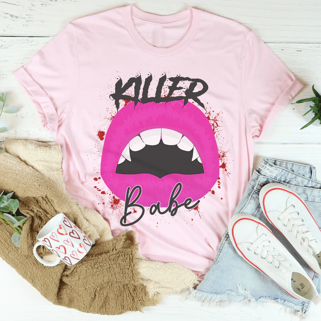 Killer Babe Tee Pink / S Peachy Sunday T-Shirt