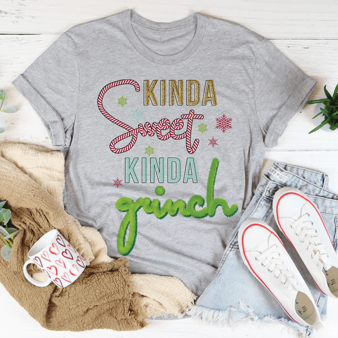 Kinda Sweet Tee Athletic Heather / S Peachy Sunday T-Shirt