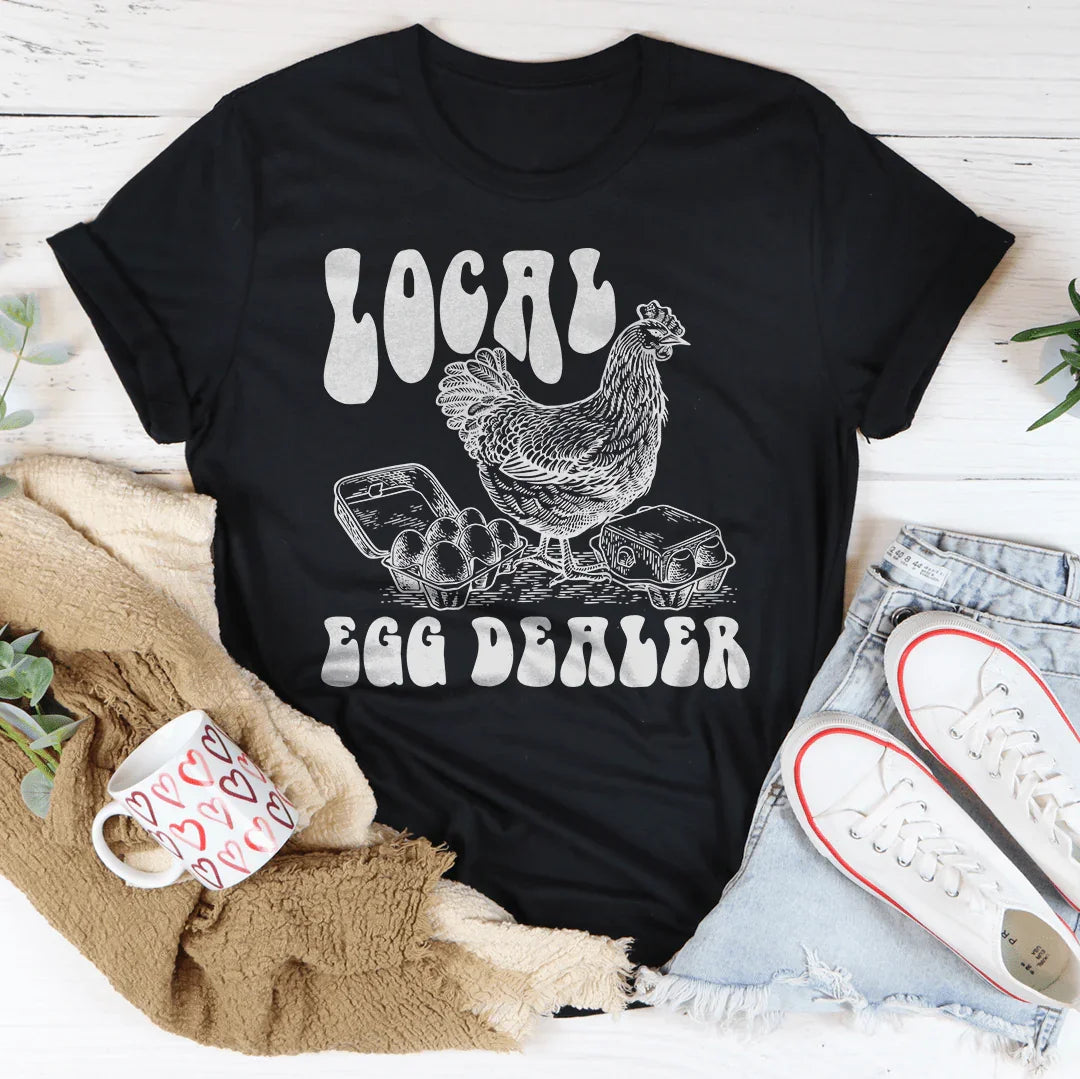 Local Egg Dealer Tee Peachy Sunday T-Shirt