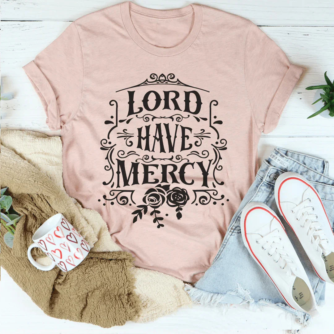 Lord Have Mercy Tee Heather Prism Peach / S Peachy Sunday T-Shirt