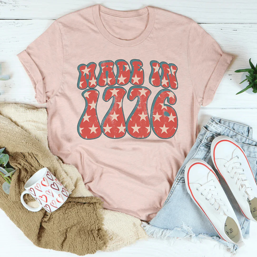 Made In 1776 Tee Peachy Sunday T-Shirt