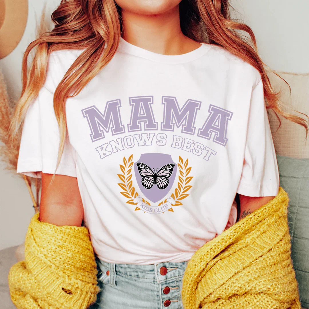 Mama Knows Best Tee Pink / S Peachy Sunday T-Shirt
