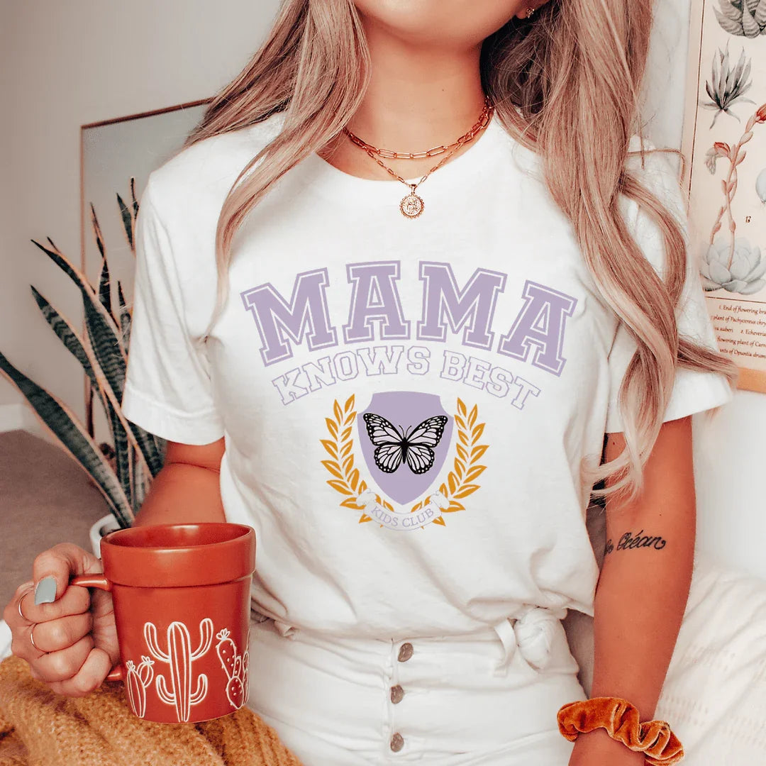 Mama Knows Best Tee White / S Peachy Sunday T-Shirt