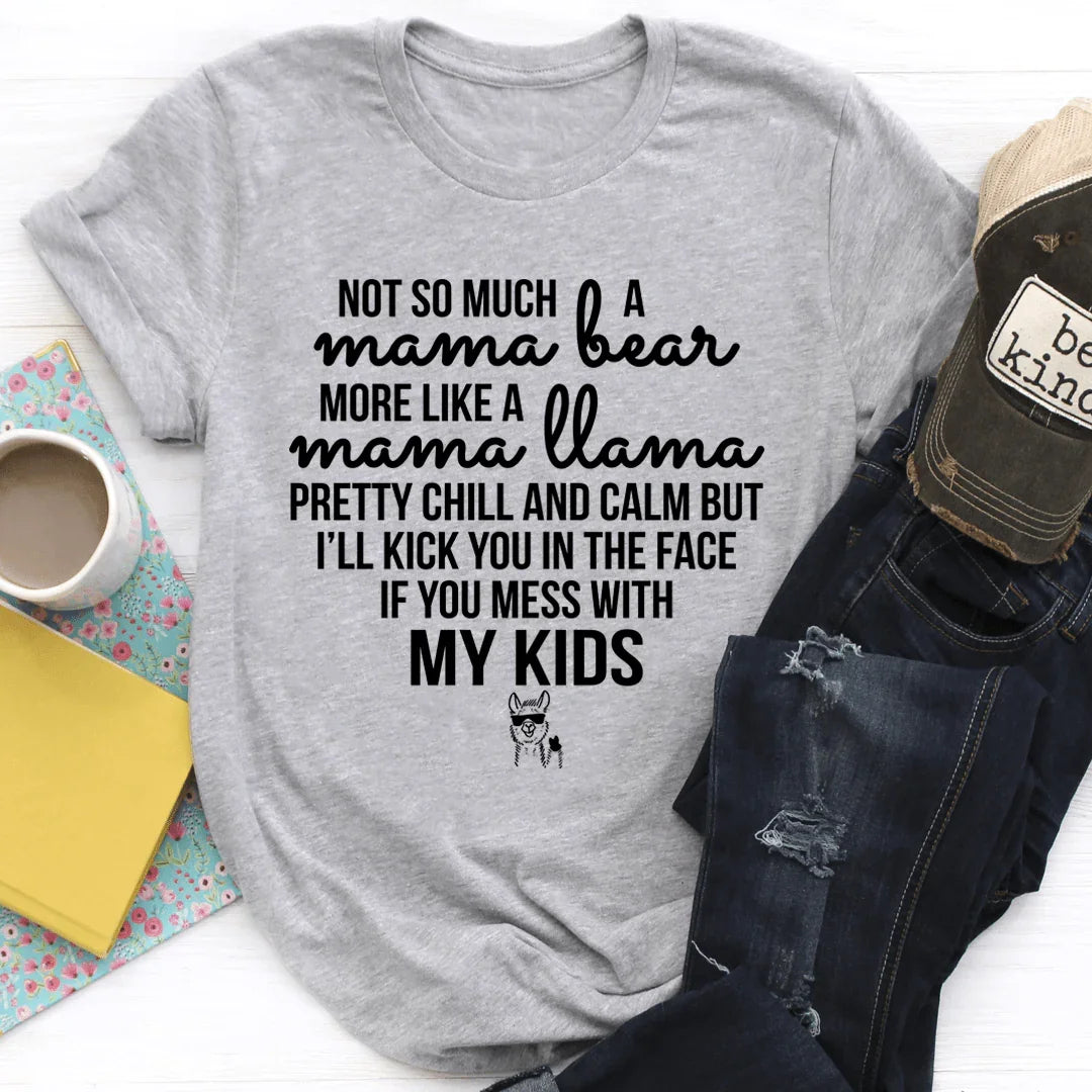 Mama Llama Tee Athletic Heather / S Peachy Sunday T-Shirt