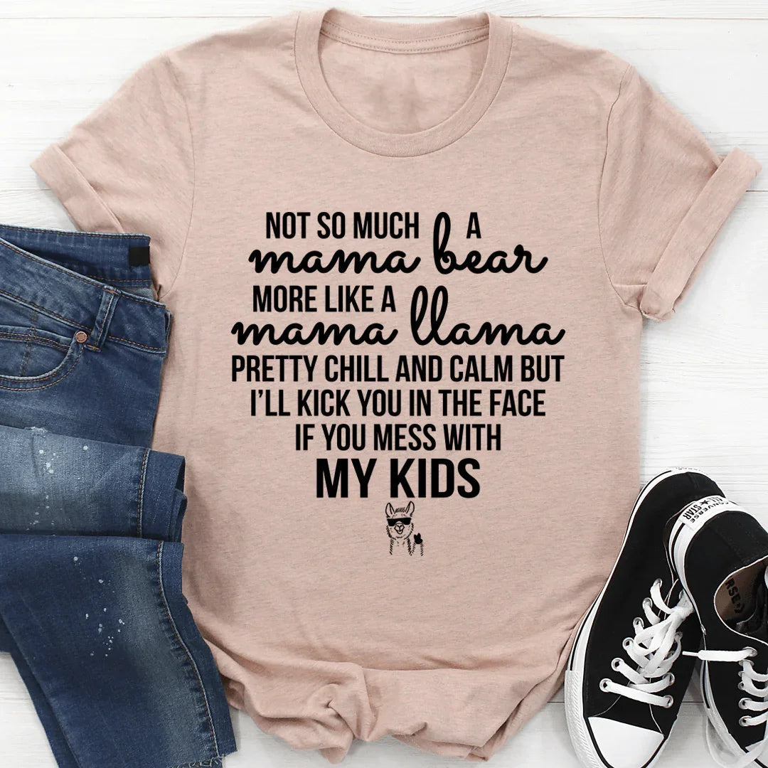 Mama Llama Tee Heather Prism Peach / S Peachy Sunday T-Shirt