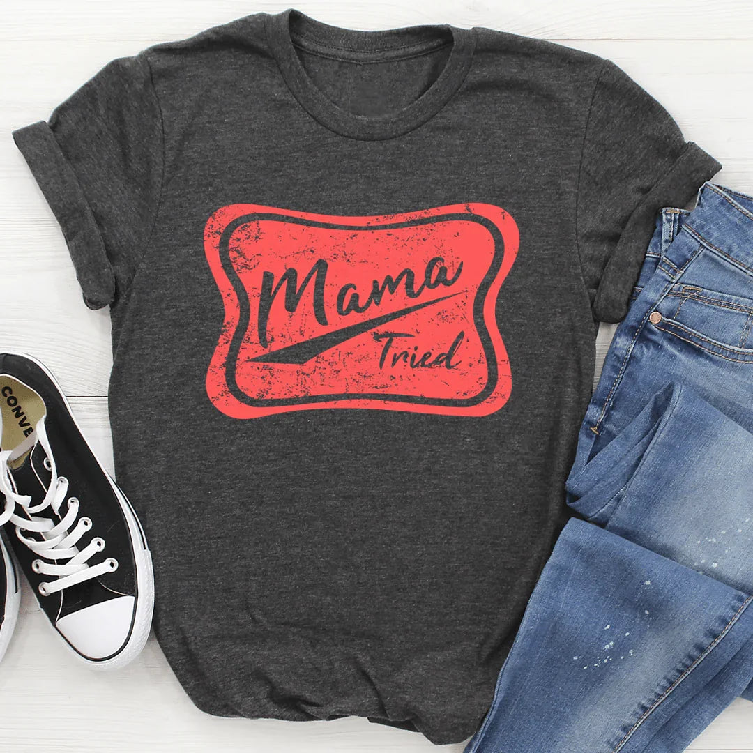 Mama Tried Tee Dark Grey Heather / S Peachy Sunday T-Shirt