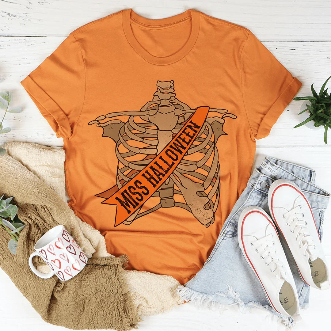 Miss Halloween Tee Burnt Orange / S Peachy Sunday T-Shirt