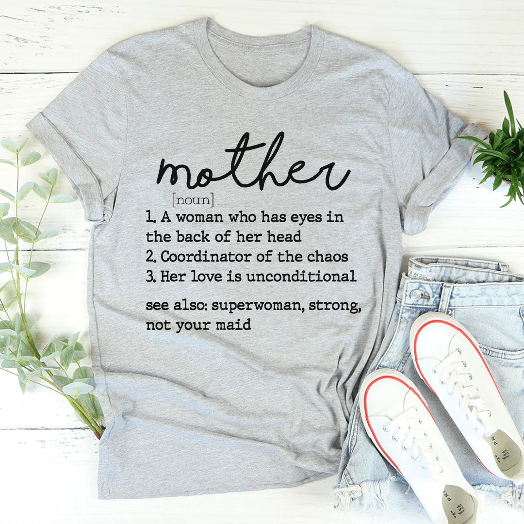 Mom Noun Tee Athletic Heather / S Peachy Sunday T-Shirt