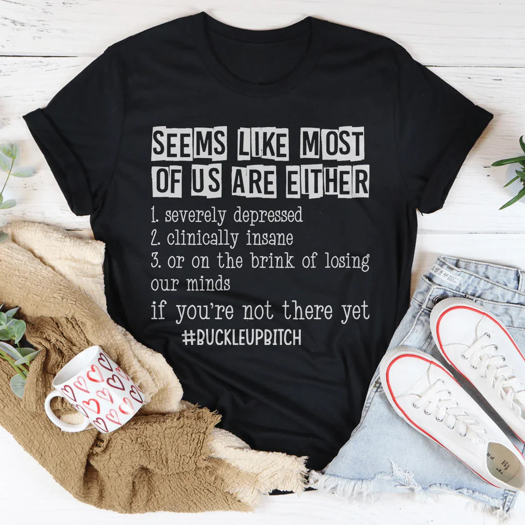 Most Of Us Tee Peachy Sunday T-Shirt
