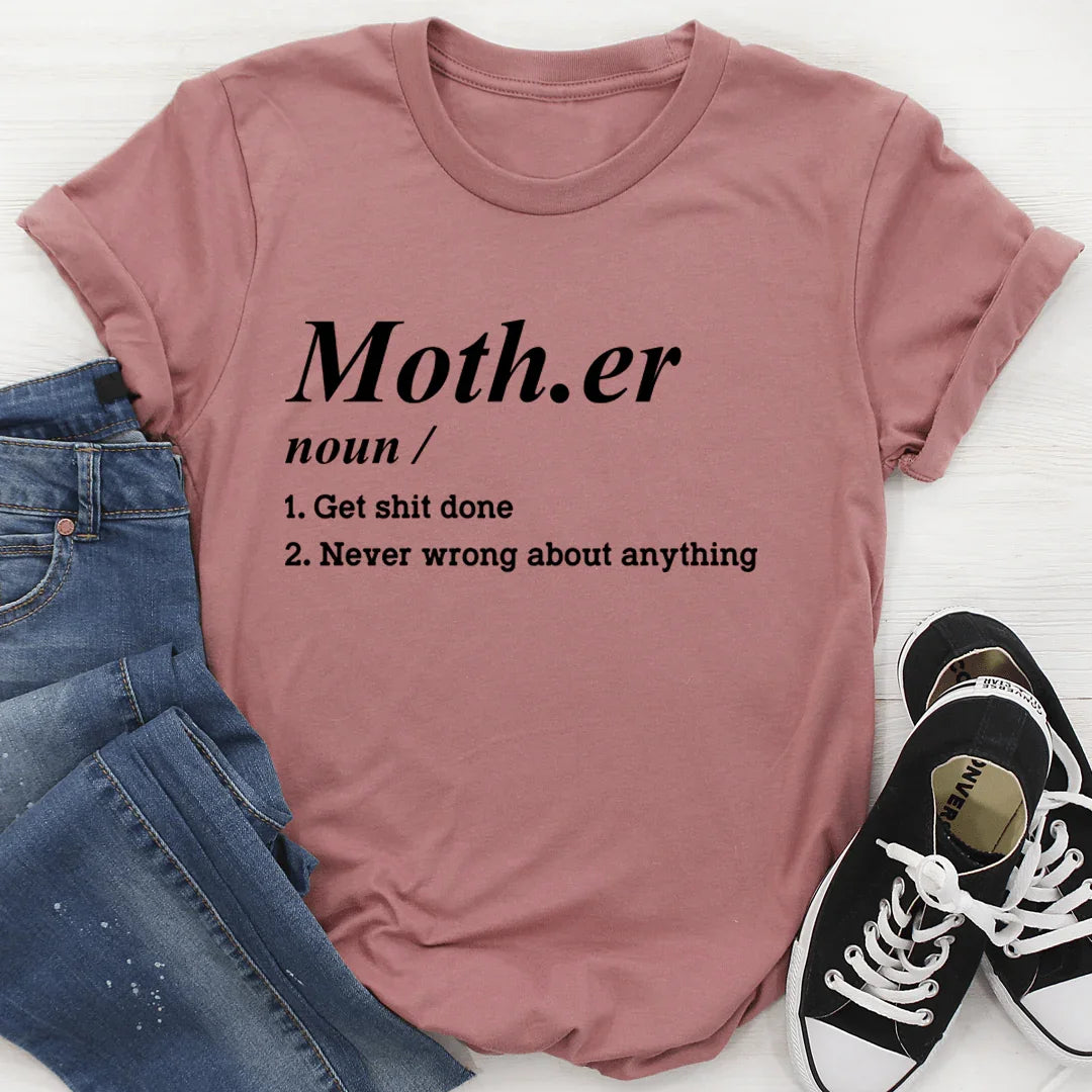Mother Tee Mauve / S Peachy Sunday T-Shirt