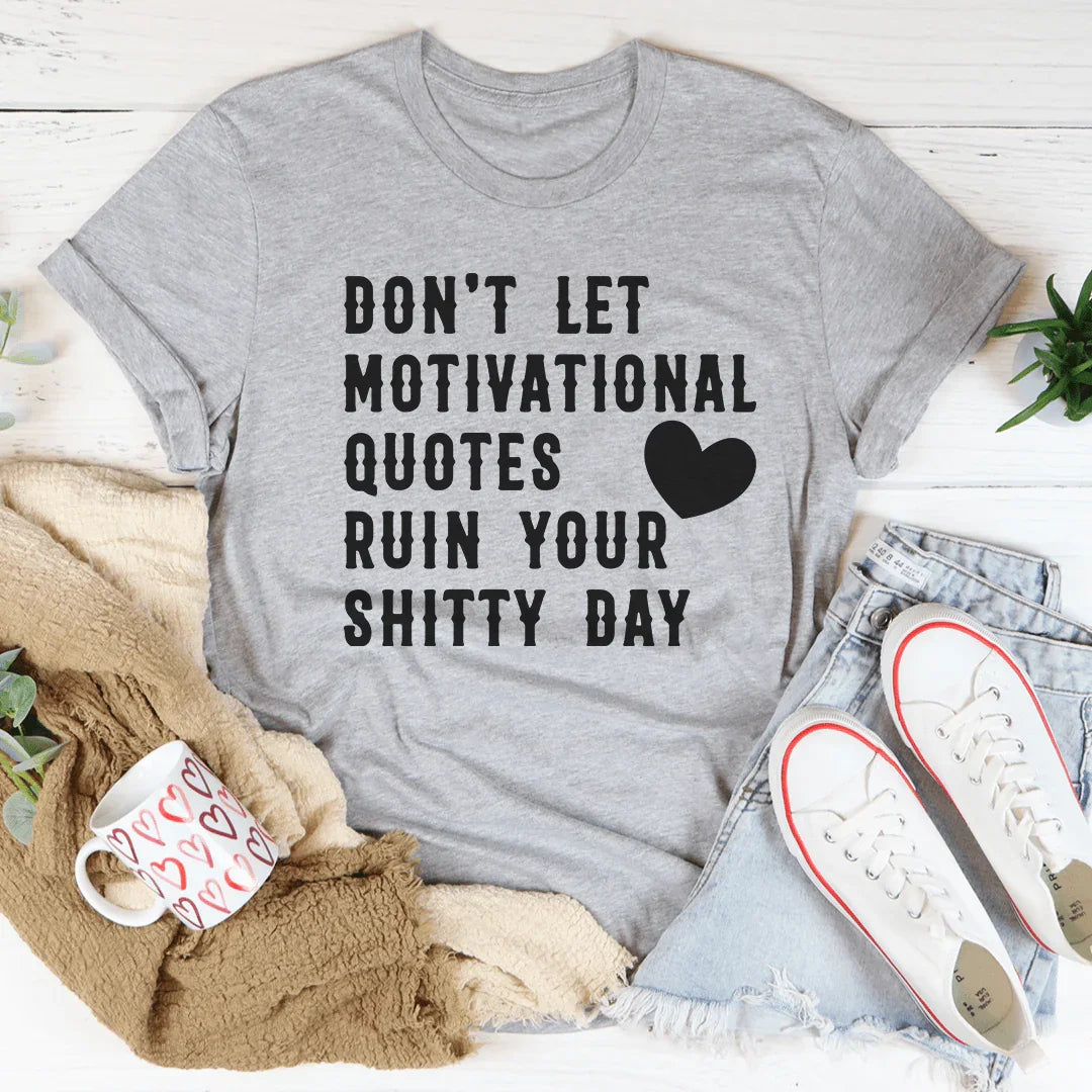 Motivational Quotes Tee Athletic Heather / S Peachy Sunday T-Shirt