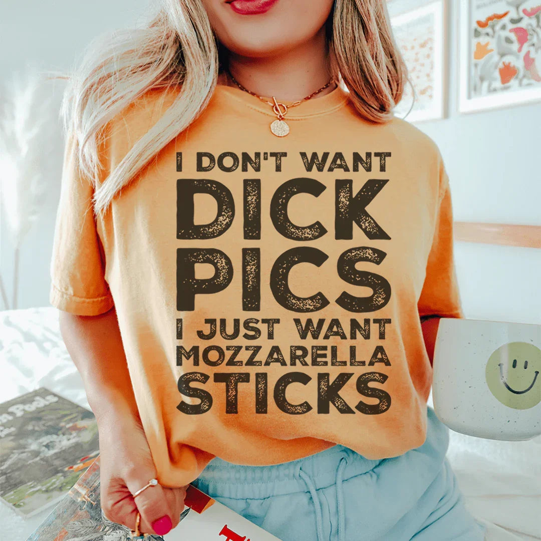 Mozarella Sticks Tee Peachy Sunday T-Shirt