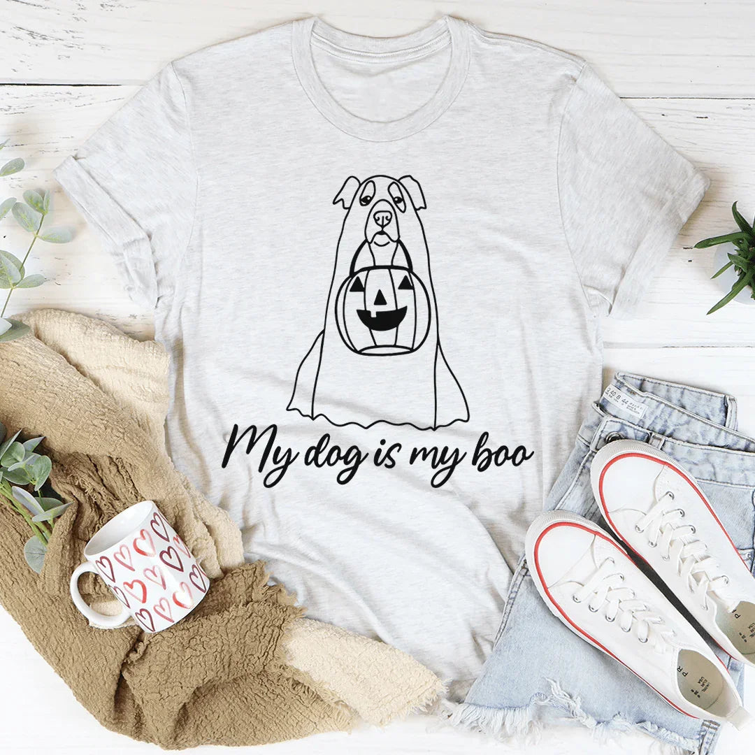 My Dog Is My Boo Tee White / S Peachy Sunday T-Shirt