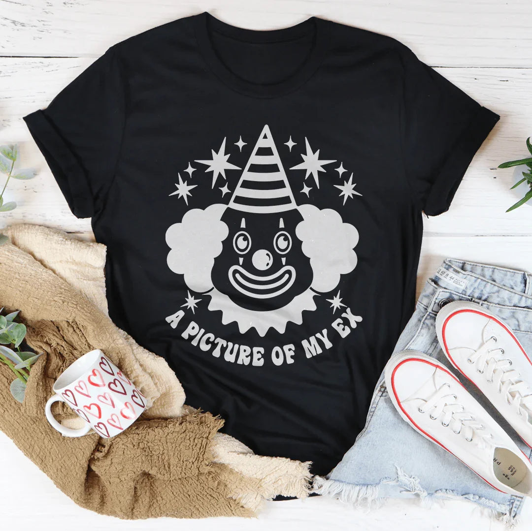 My Ex Clown Tee Peachy Sunday T-Shirt