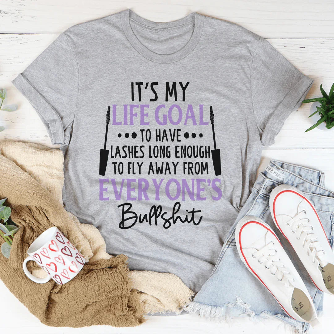 My Life Goal Tee Athletic Heather / S Peachy Sunday T-Shirt