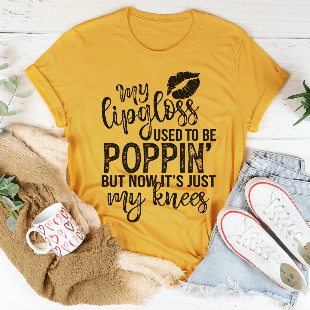 My Lipgloss Tee Mustard / S Peachy Sunday T-Shirt