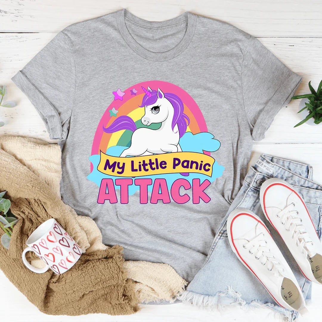 My Little Panic Attack Tee Athletic Heather / S Peachy Sunday T-Shirt