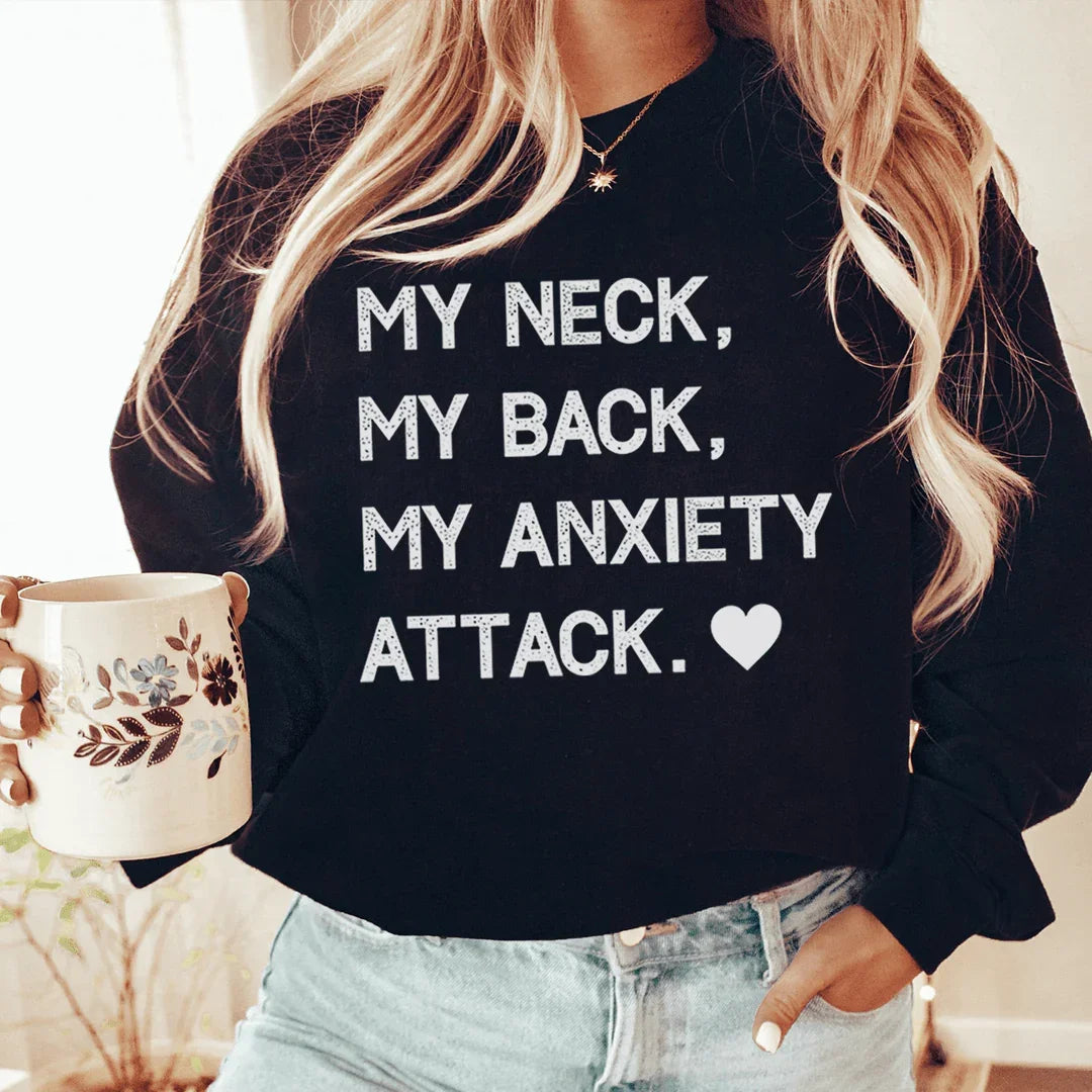 My Neck My Back Sweatshirt Peachy Sunday T-Shirt
